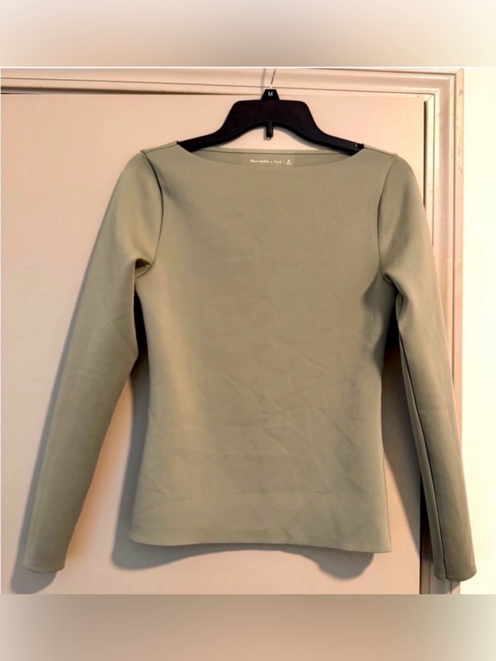 Abercrombie & Fitch Sculpt Matte Long-Sleeve Top